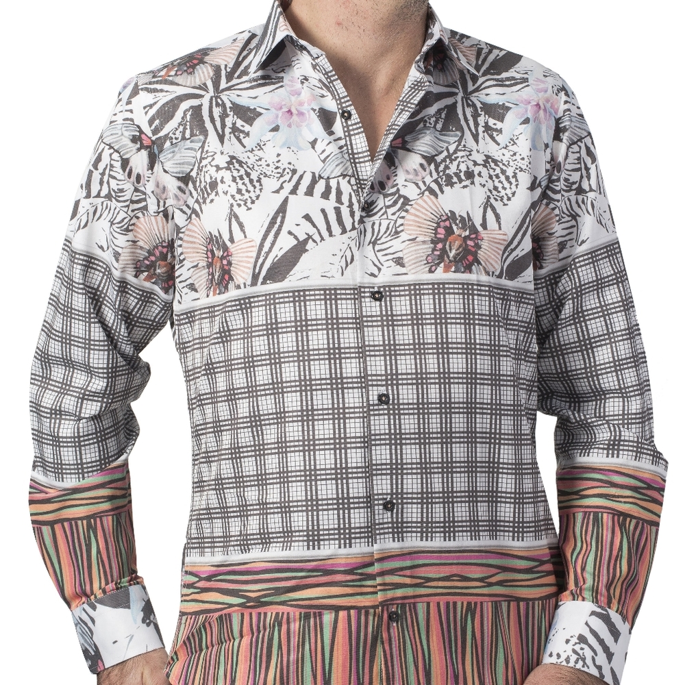 Banana Lemon Mens Button Down